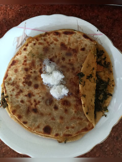 मेथी आलू सब्जी पराठा (Methi aloo sabzi paratha recipe in Hindi) रेसिपी मुख्य फोटो