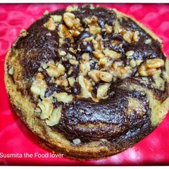 Walnut marble cake A picture of Walnut marble cake.