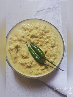 A picture of Coconut - carrot chutney.