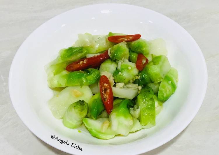 Cara Gampang Membuat Tumis sayur wawa chai #taiwan food yang Sempurna