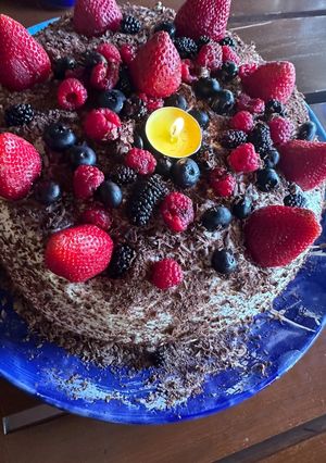 Una foto de Torta Selva negra