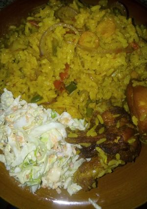 A picture of My special Jollof rice contest.
