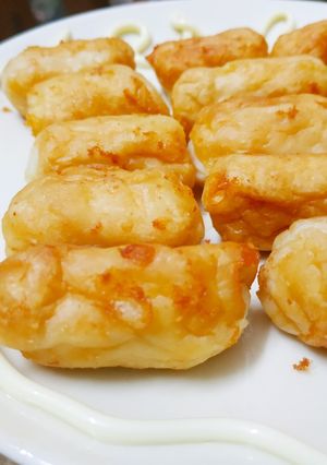 Hình của món Cá viên chiên phô mai.
