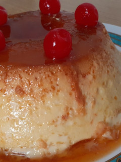 Una foto de Flan de huevo