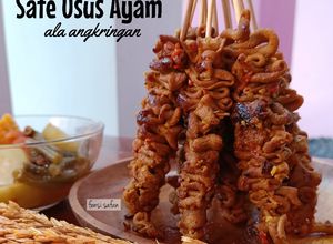 Foto resep Sate Usus Ayam