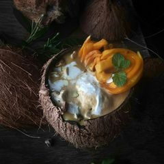 A picture of Mango mastani.