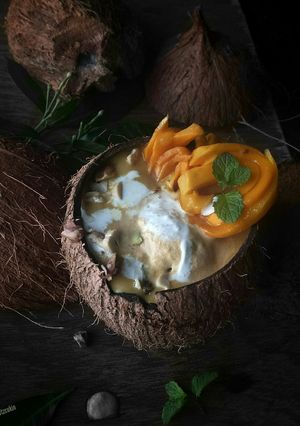A picture of Mango mastani.