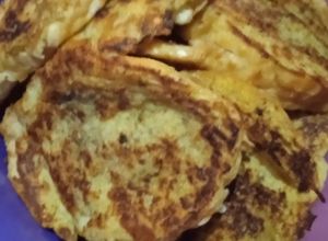 Una foto de Torrijas saladas