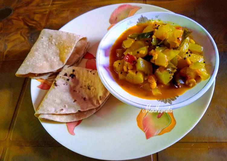 Watermelon rind curry
