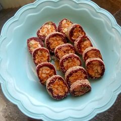 A picture of Anjeer sweet roll.