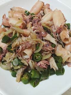 Foto resep Cumi asin cabe ijo