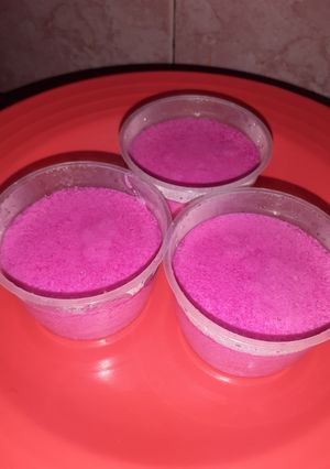 Foto resep Puding Naga Santan (snack BB booster)