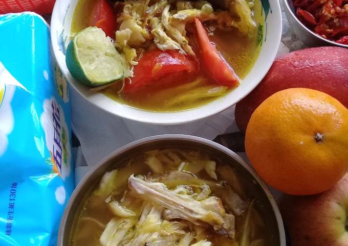 Soto ayam ala akuu