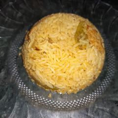 A picture of Masala soya rice.