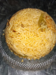 A picture of Masala soya rice.