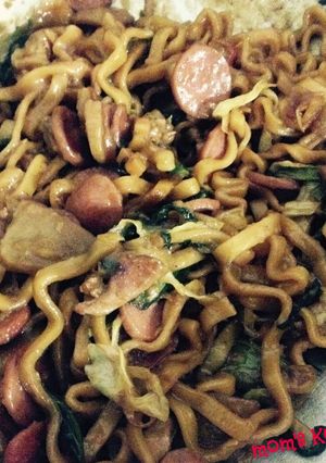Foto resep Bakmi bakso sosis