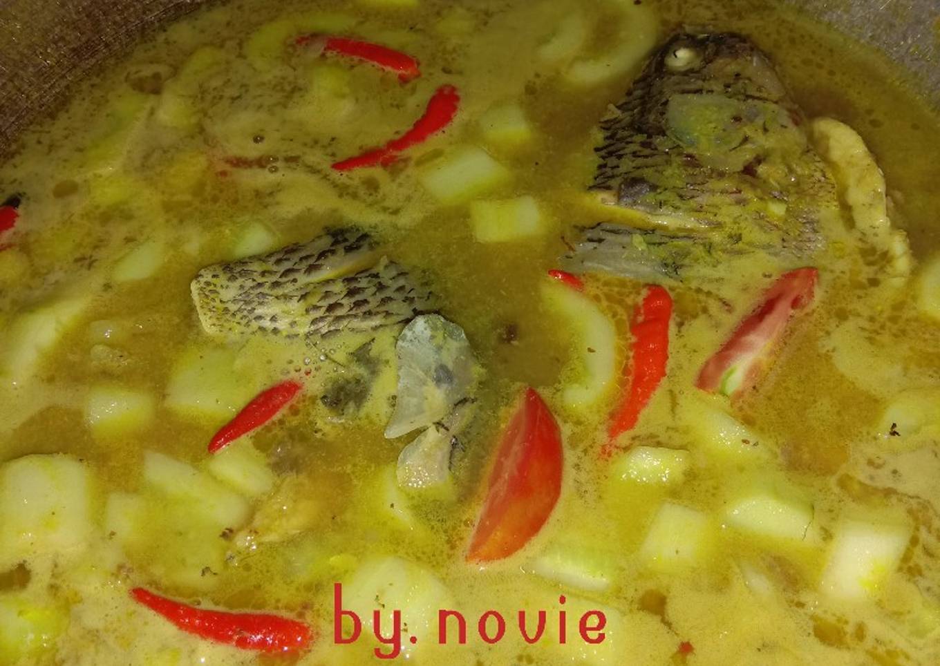 Nila Sayur Asin (Nila Gangan Asam)