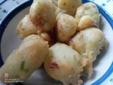 Cucur Nasi Bersayur dengan Tepung Gandum