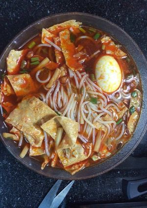 Hình của món Bún liễu châu.