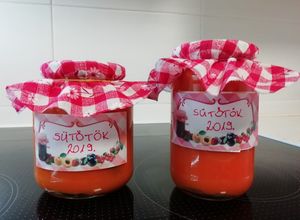 Sütőtök lekvár cukormentesen recept fotója