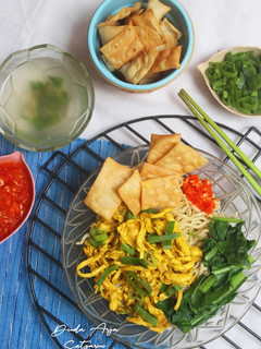 Foto resep Mie Ayam Bumbu Kuning