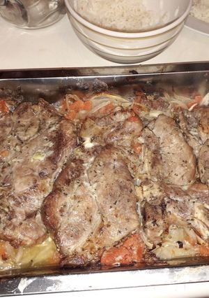 Una foto de Chuletas parrilleras al horno