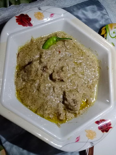 A picture of Mutton white qorma.