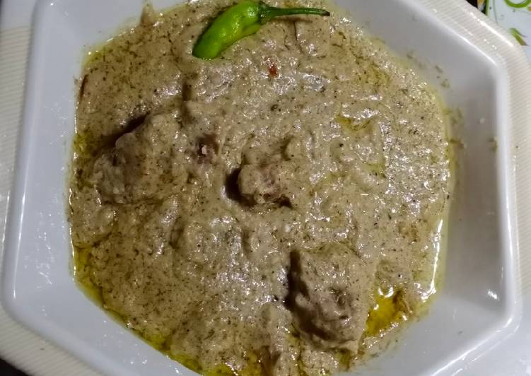 Recipe of Award-winning Mutton white qorma