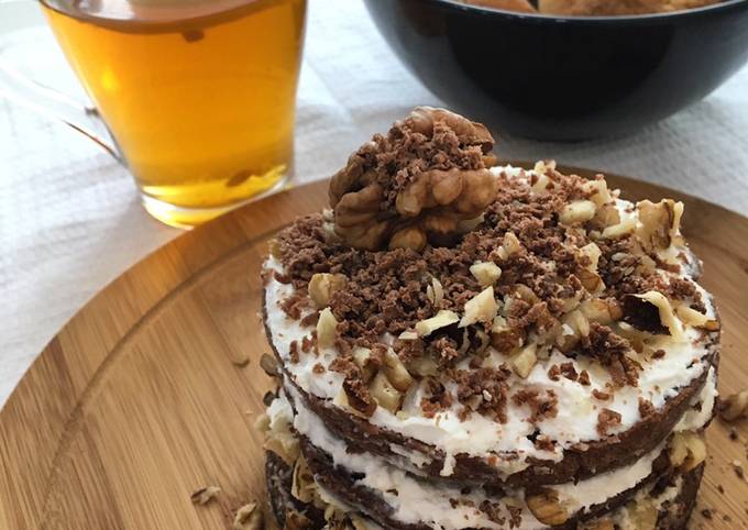 Банановое пп пирожное😋