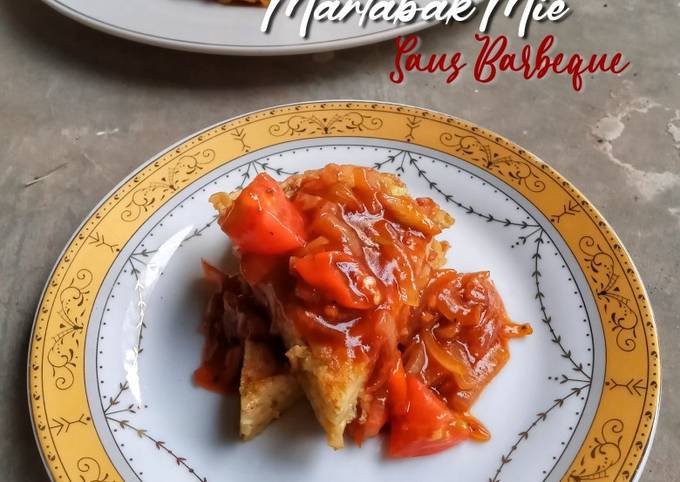 Standar Bagaimana cara bikin Martabak Mie Saus Barbeque  sesuai selera