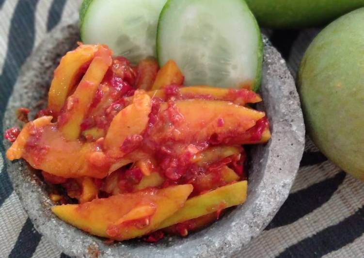 Resep Sambal mangga Anti Gagal