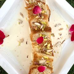 A picture of Shahi tukra bites.