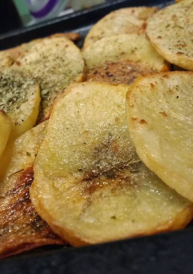 Una foto de Papas al horno