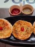 Rice flour mini pancakes