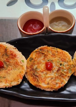 A picture of Rice flour mini pancakes.