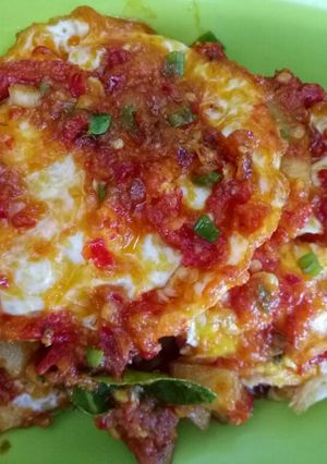 Foto resep Telur ceplok balado