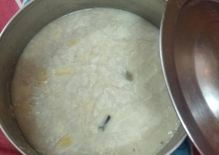 Sewai cooked in coconut milk