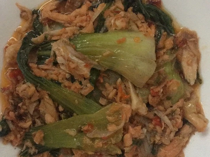 Cara Mudah Membuat Resep Oseng salmon pakcoy Anti Ribet, Enak Banget