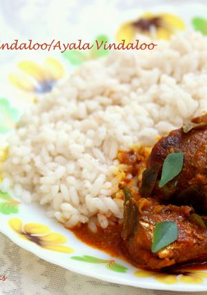 A picture of Mackerel Vindaloo/Ayala Vindaloo.