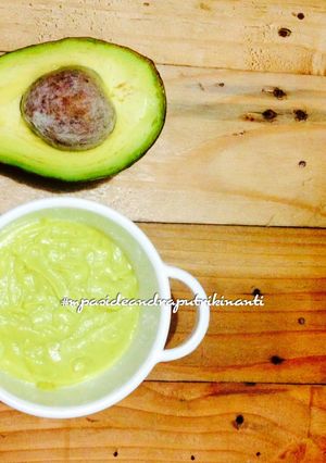 Foto resep Alpukat cream cheese-MPASI