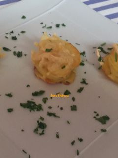 Una foto de Papas al horno para guarnición