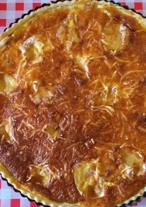 Une photo de Tarte au camembert