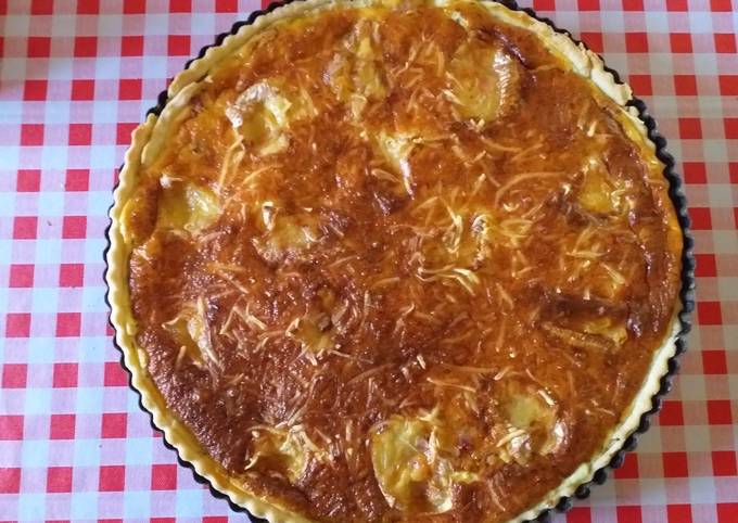 Comment faire Cuire Savoureux Tarte au camembert