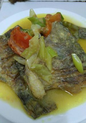 Foto resep Nila goreng kuah santan