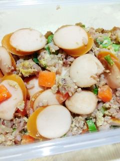 รูปของ ข้าวผัดไส้กรอก (ไมโครเวฟ)