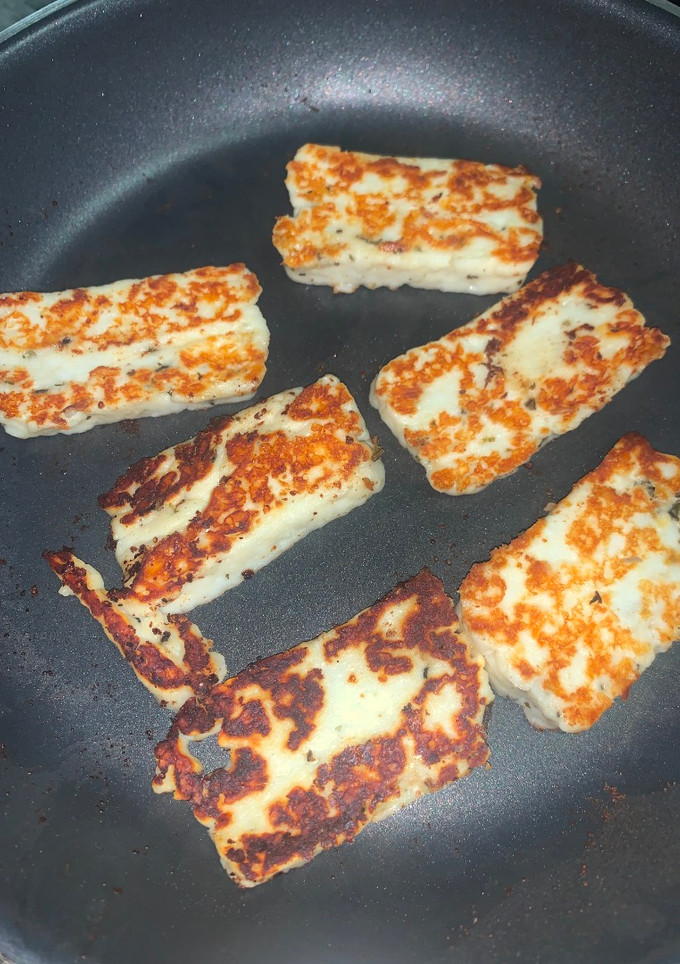 Foto de Halloumi grelhado