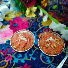 A picture of Gajar ka halwa.