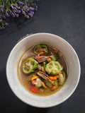 Gambas Kuah Pedas Ikan Asin