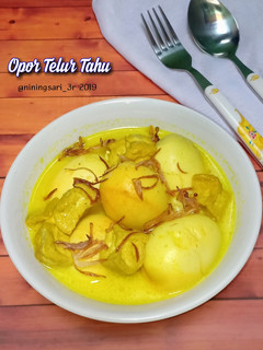 Foto resep Opor Telur Tahu