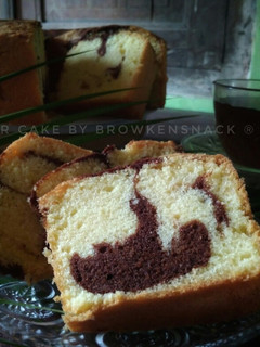 Foto resep Marmer cake/bolu jadul